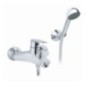 LINE monocomando vasca con duplex finitura cromo