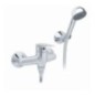 LINE monocomando doccia esterno con duplex finitura cromo