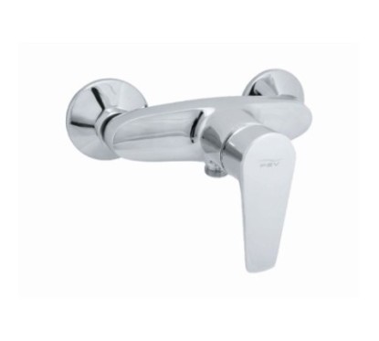 LINE monocomando doccia esterno frontale senza duplex finitura cromo