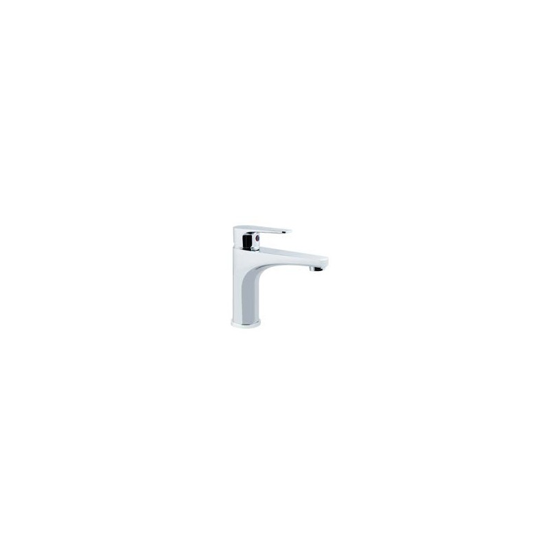 LINE monocomando lavabo alto senza scarico finitura cromo