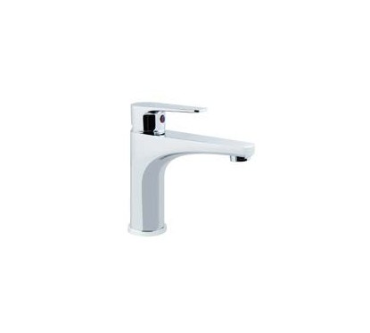 LINE monocomando lavabo alto senza scarico finitura cromo