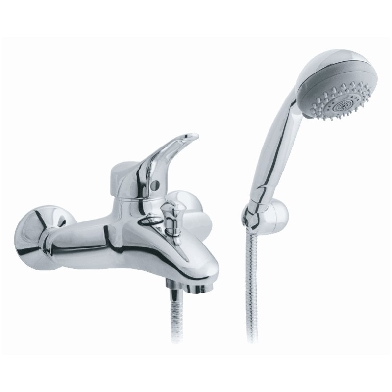 TREND monocomando vasca con duplex finitura cromo