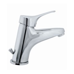 TREND monocomando lavabo alto con scarico finitura cromo