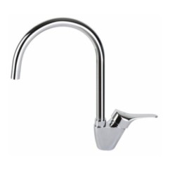 TREND monocomando lavello leva laterale canna diam.22 finitura cromo