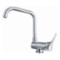 TREND monocomando lavello sottofinestra finitura cromo