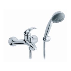 SMART monocomando vasca con duplex finitura cromo
