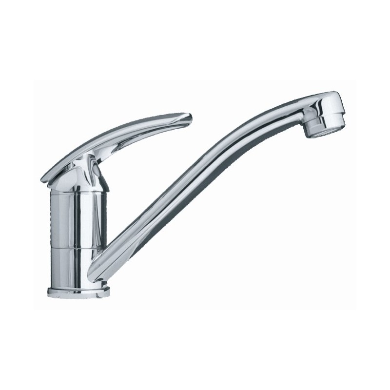 SMART monocomando lavello monoforo canna corta finitura cromo