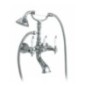 IRIS gruppo vasca con doccia finitura cromo