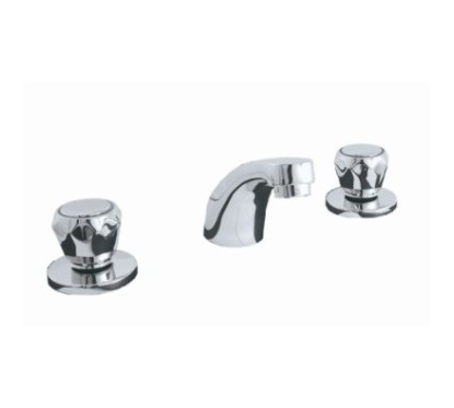 ECO2 batteria lavabo testa cieca finitura cromo