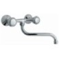 ECO2 gruppo lavello canna "S" cm.20  finitura cromo
