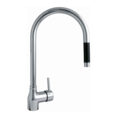 ARGO monocomando lavello doccia estraibile 1 getto finitura cromo
