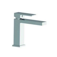 MANHATTAN monocomando lavabo scarico click clack finitura matt gold