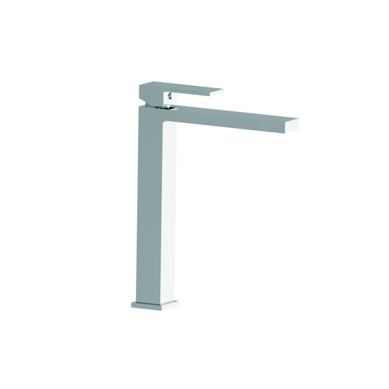 MANHATTAN monocomando lavabo alto scarico click clack finitura graphite
