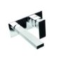 MANHATTAN monocomando lavabo a parete bocca 23 cm. finitura rame lucido