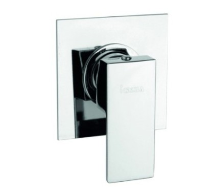 MANHATTAN monocomando doccia incasso con piastra minimal finitura graphite