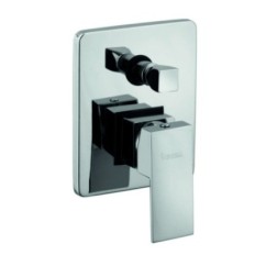 MANHATTAN monocomando doccia incasso con deviatore finitura graphite