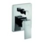 MANHATTAN monocomando doccia incasso con deviatore finitura graphite