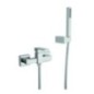 MANHATTAN gruppo doccia esterno con duplex finitura vintage black