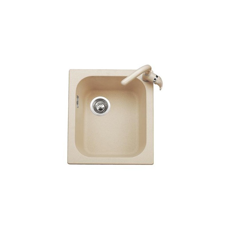 HARMONY 43.10 Lavello cucina ad una vasca finitura micro ultragranit 98 bianco