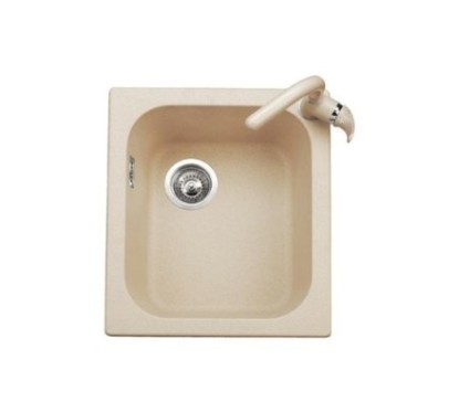 HARMONY 43.10 Lavello cucina ad una vasca finitura micro ultragranit 98 bianco