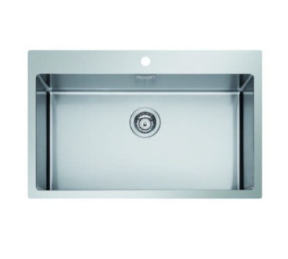 MAKI MIX-R lavello in acciaio inox a una vasca finitura satinato