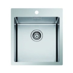 MAKI MIX-R lavello in acciaio inox a una vasca finitura satinato