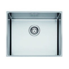 MAKI ST-R lavello in acciaio inox a una vasca finitura satinato