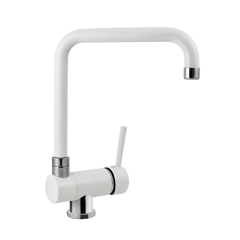 NOVOMIX miscelatore monocomando con canna abbattibile finitura microultragranit 72 tartufo