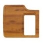TAGLIERE IN LEGNO IROKO Tagliere 467x439 mm