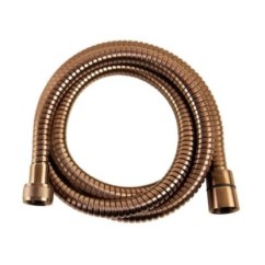 Flessibile inox mt.1.50 finitura PVD bronzo