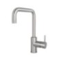 LINEAR miscelatore lavello in acciaio inox canna girevole finitura satinato