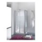 BOREAS 88/93 H180 profilo BIANCO pannello ACRILICO