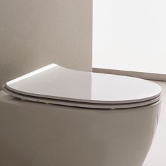 MOON SLIM coprivaso bianco