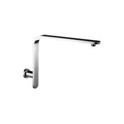 WELLNESS Braccio soffione alto in ottone finitura cromo