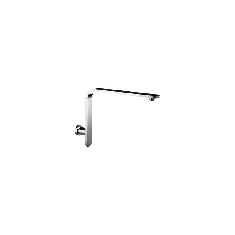 WELLNESS Braccio soffione alto in ottone finitura cromo