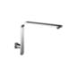 WELLNESS Braccio soffione alto in ottone finitura cromo