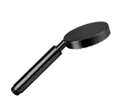 Doccetta a paletta diam. 90 in acciaio inox finitura nero