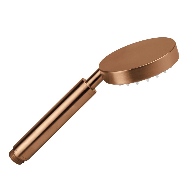 Doccetta a paletta diam. 90 in acciaio inox finitura bronzo