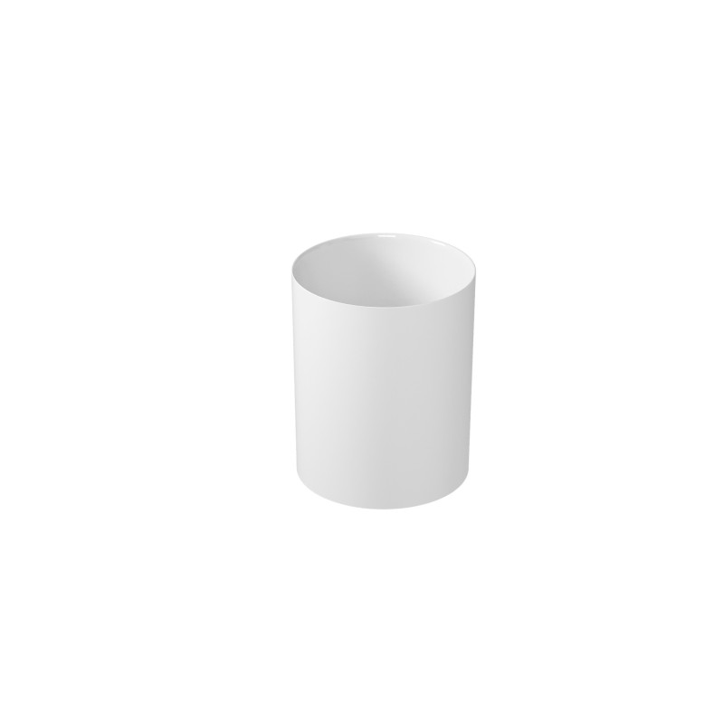 CORE 46 Lavabo da appoggio cm Ø37 finitura bianco mat
