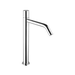 ARKA miscelatore per lavabo alto con bocca lunga h.280mm senza scarico finitura cromo