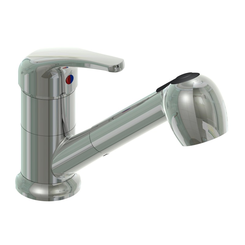 Miscelatore lavello cucina finitura satinato