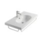 EDEN lavabo sospeso cm 90  monoforo+portasalviette frontale