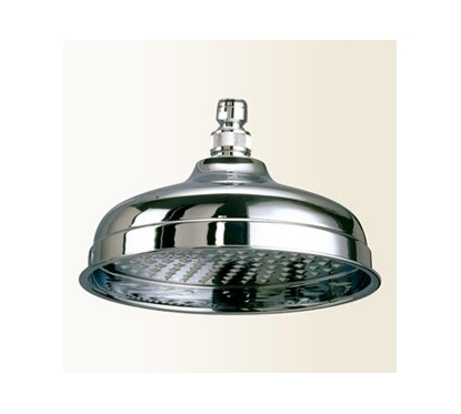 Porta e Bini soffione doccia classico in ottone diam 20 cm finitura cromo