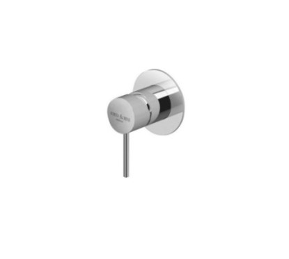 TRENDY  Monocomando doccia incasso piastra piccola finitura nickel satinato