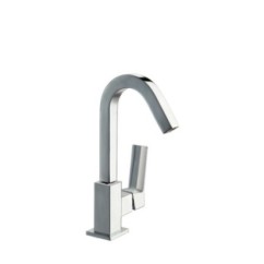 RUBINO monocomando lavabo leva laterale senza scarico finitura cromo