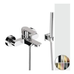 Ambition miscelatore vasca esterno con doccetta 1 funzione flex 150 finitura cromo