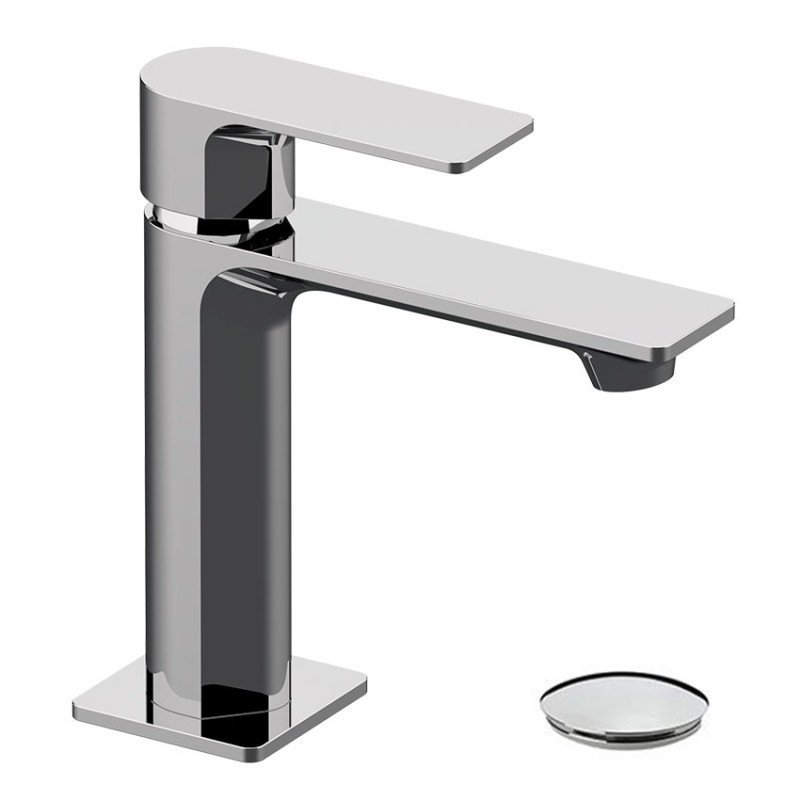 Ambition monocomando lavabo con scarico finitura cromo