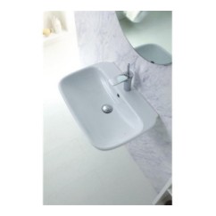 CLEAR lavabo da appoggio/sospeso 65 cm