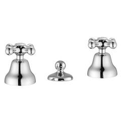 MAREA Combinazione bidet con scarico finitura bronzato con vitone ceramico