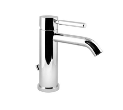 FORMA Monocomando lavabo con scarico automatico finitura bronzato